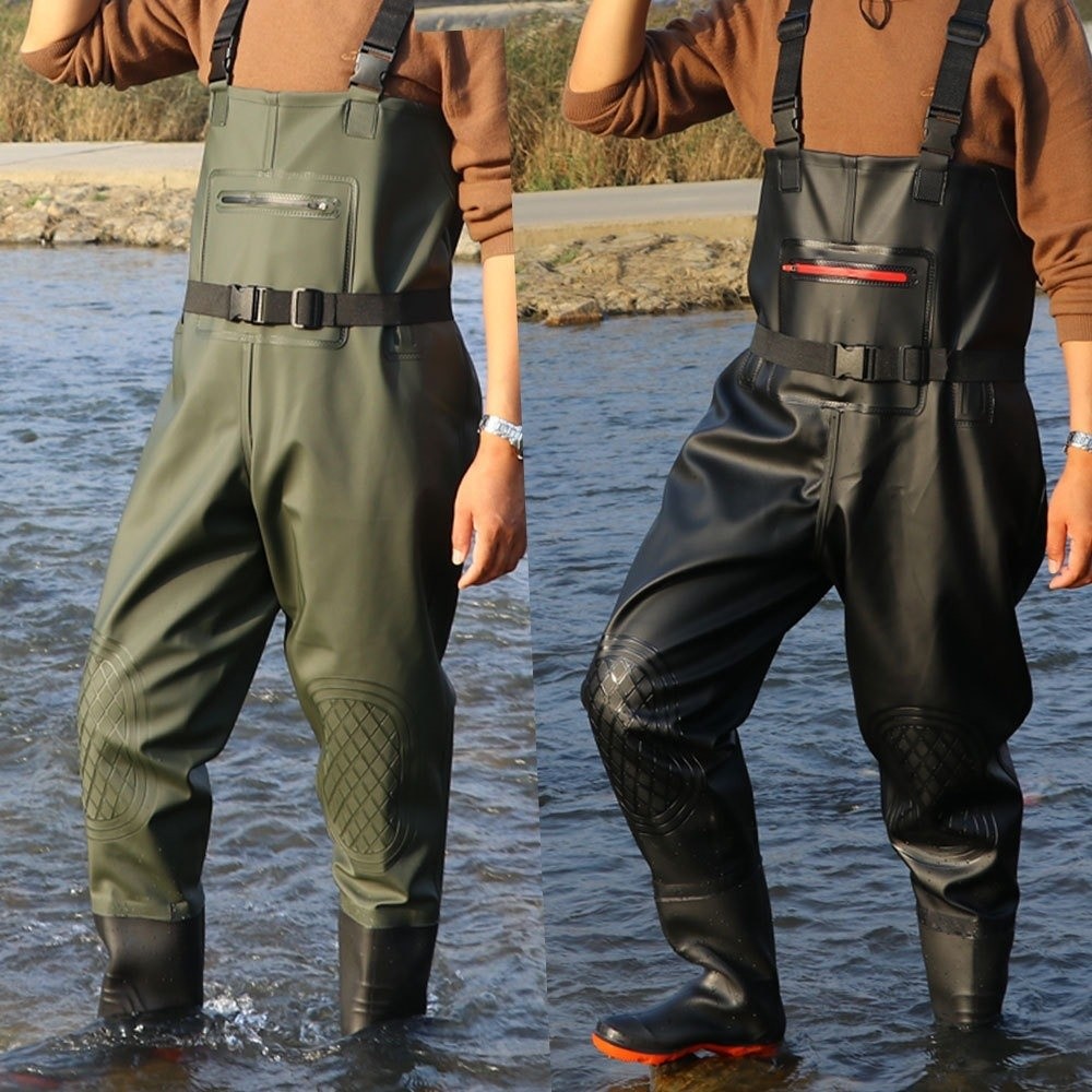 Fishing Pants Waterproof - Traje de Pesca de PVC Resistente,