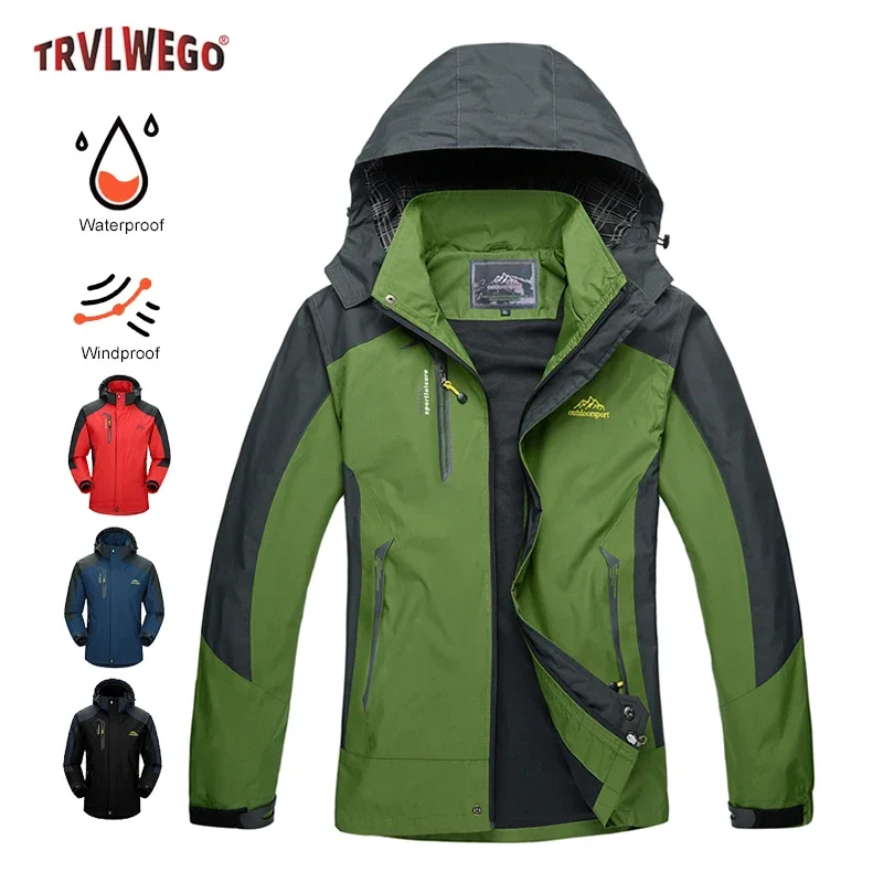 Fishing Jacket Waterproof - Chaqueta impermeable ligera para hombre, con