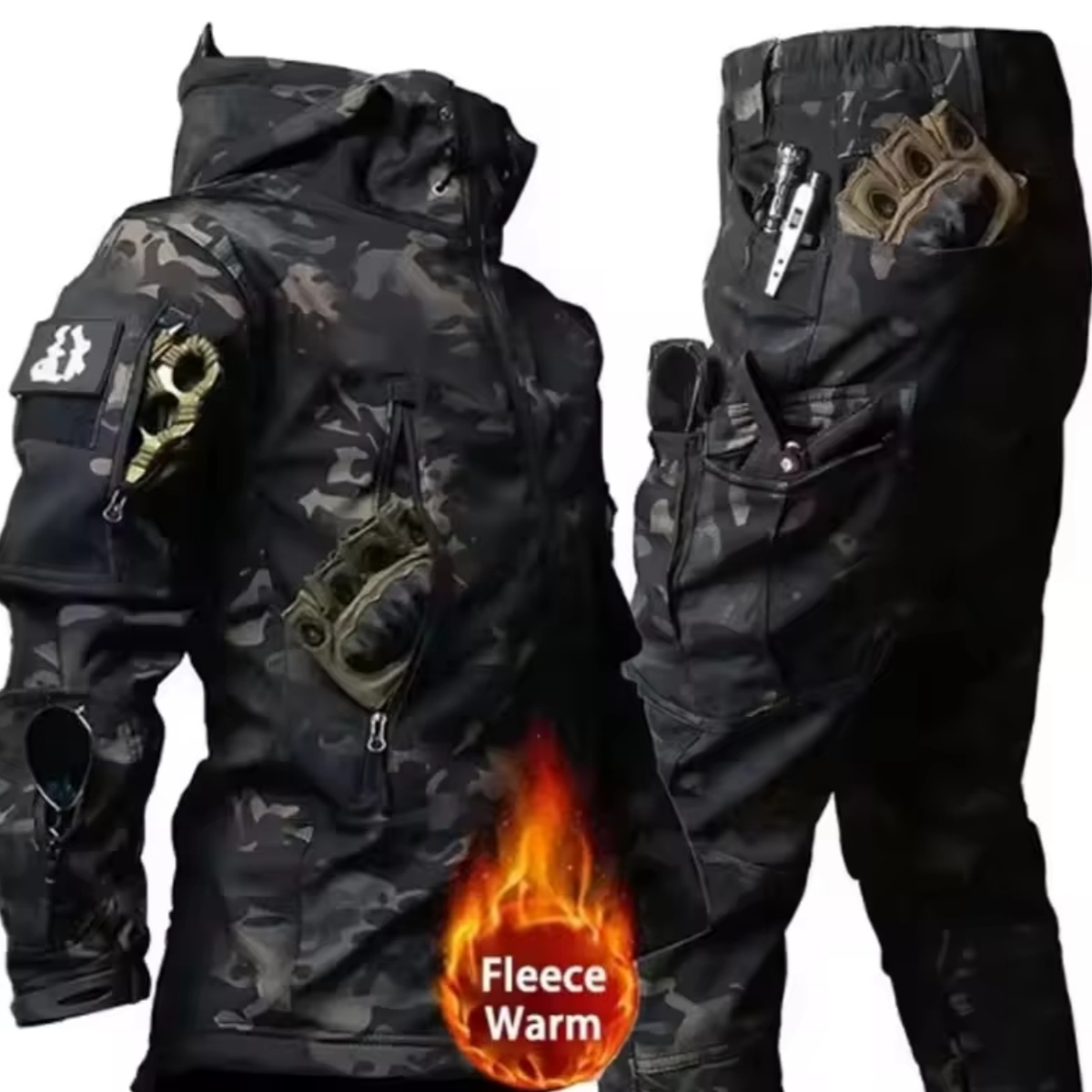 Fishing Jacket Waterproof - Chaqueta de Otoño e Invierno para