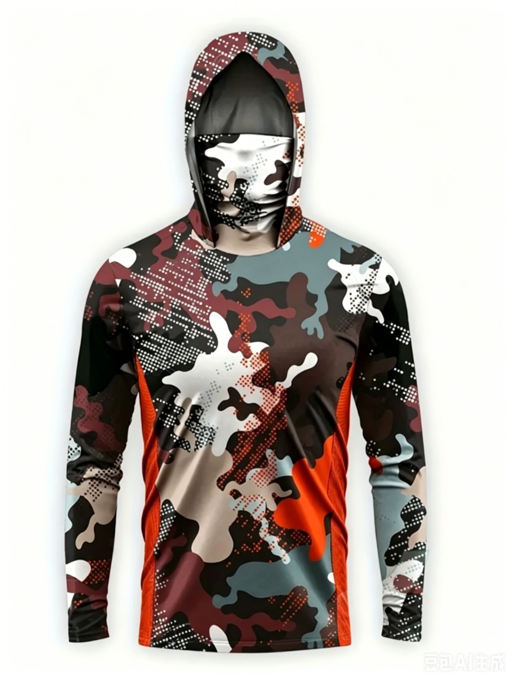 Fishing Mask Sun Protection - Sudadera de Pesca con Capucha y