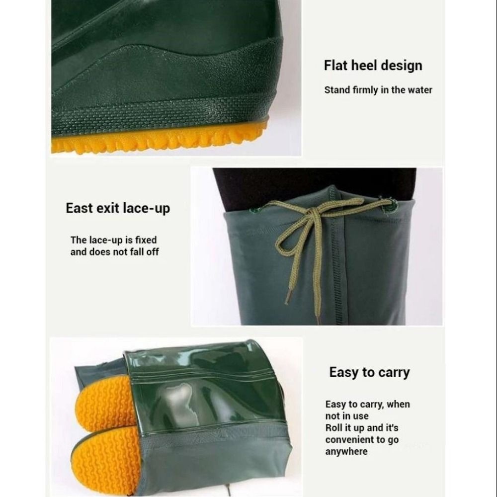 Fishing Pants Waterproof - Pantalones de Trabajo de PVC, Pantalones