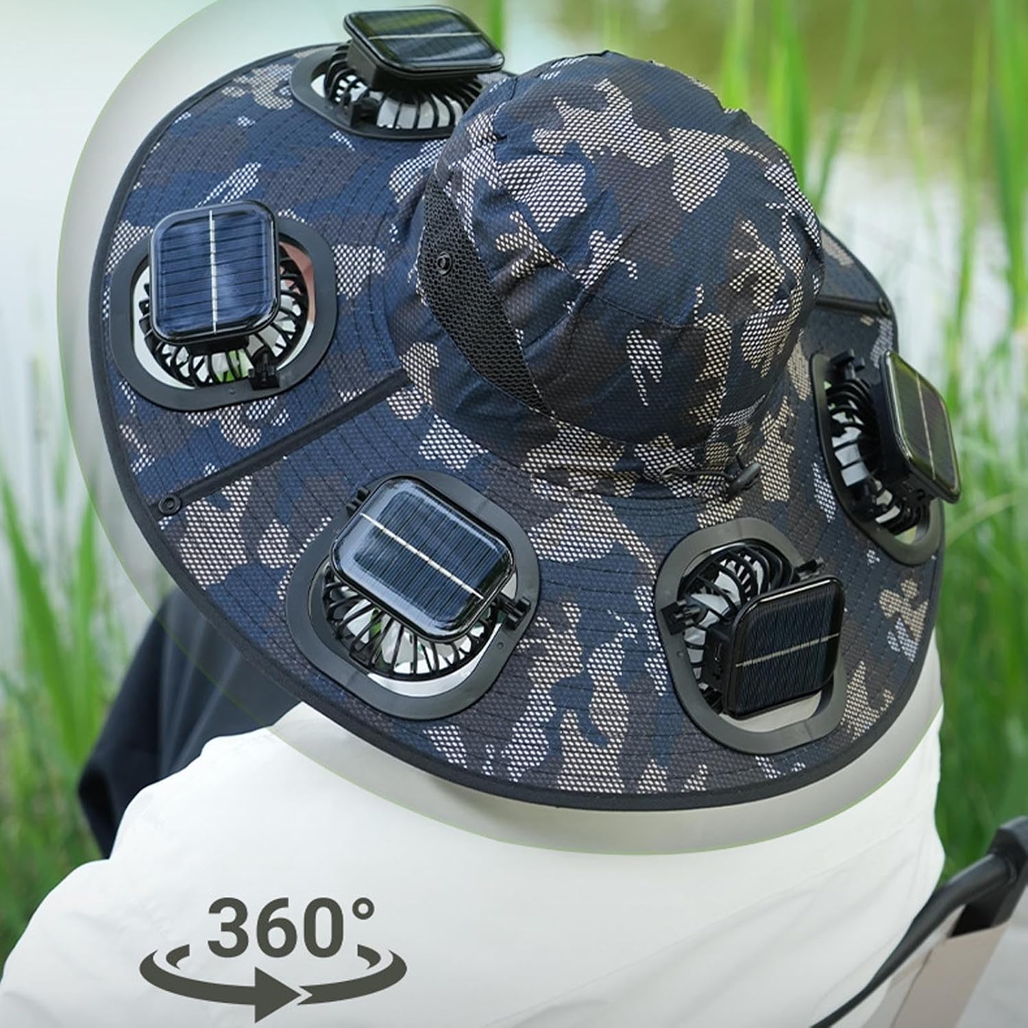 Gorra Visera con 6 Ventiladore - Fishing Hat reseña y precio