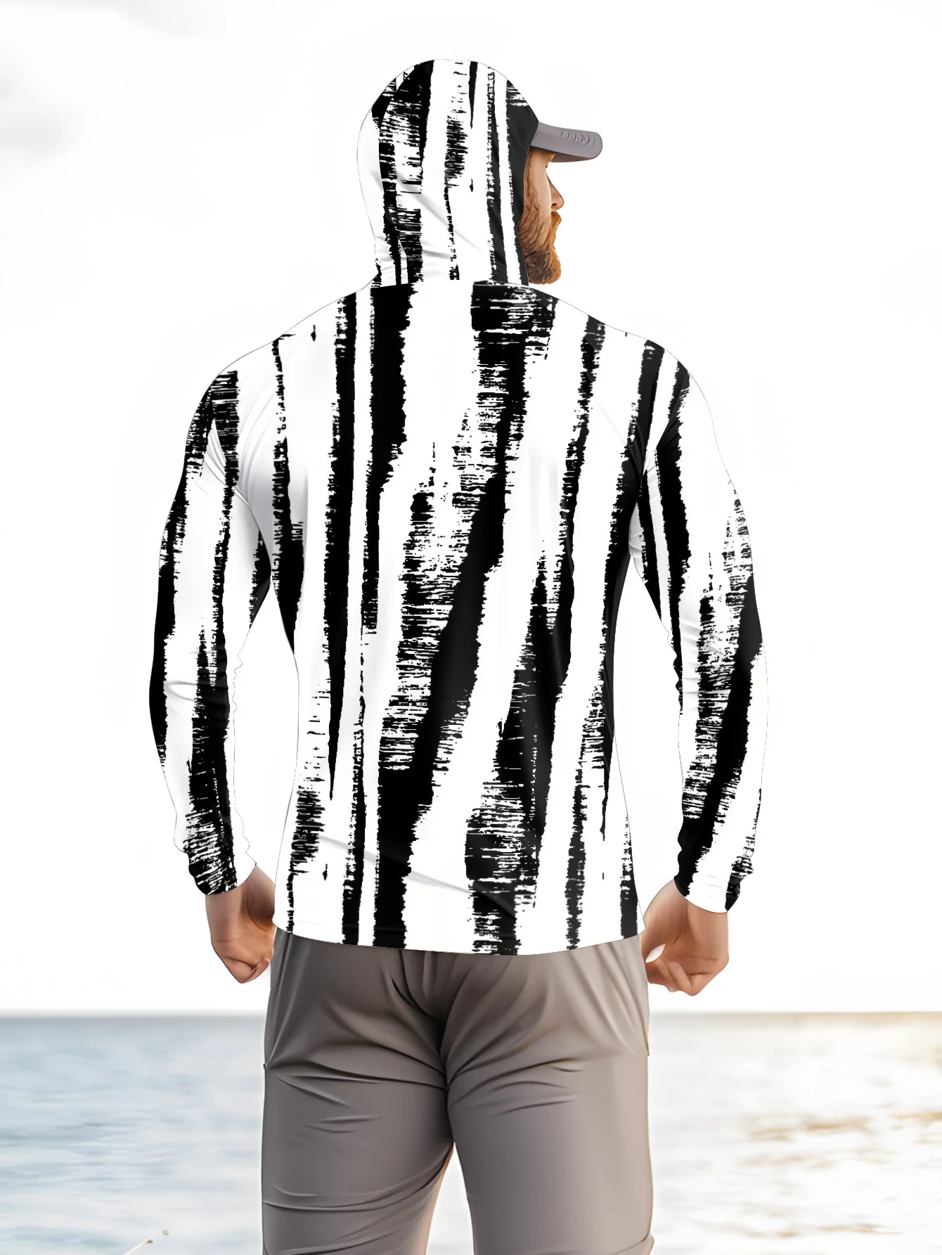Sudadera con capucha para pesc - Fishing Mask Sun Protection reseña y precio