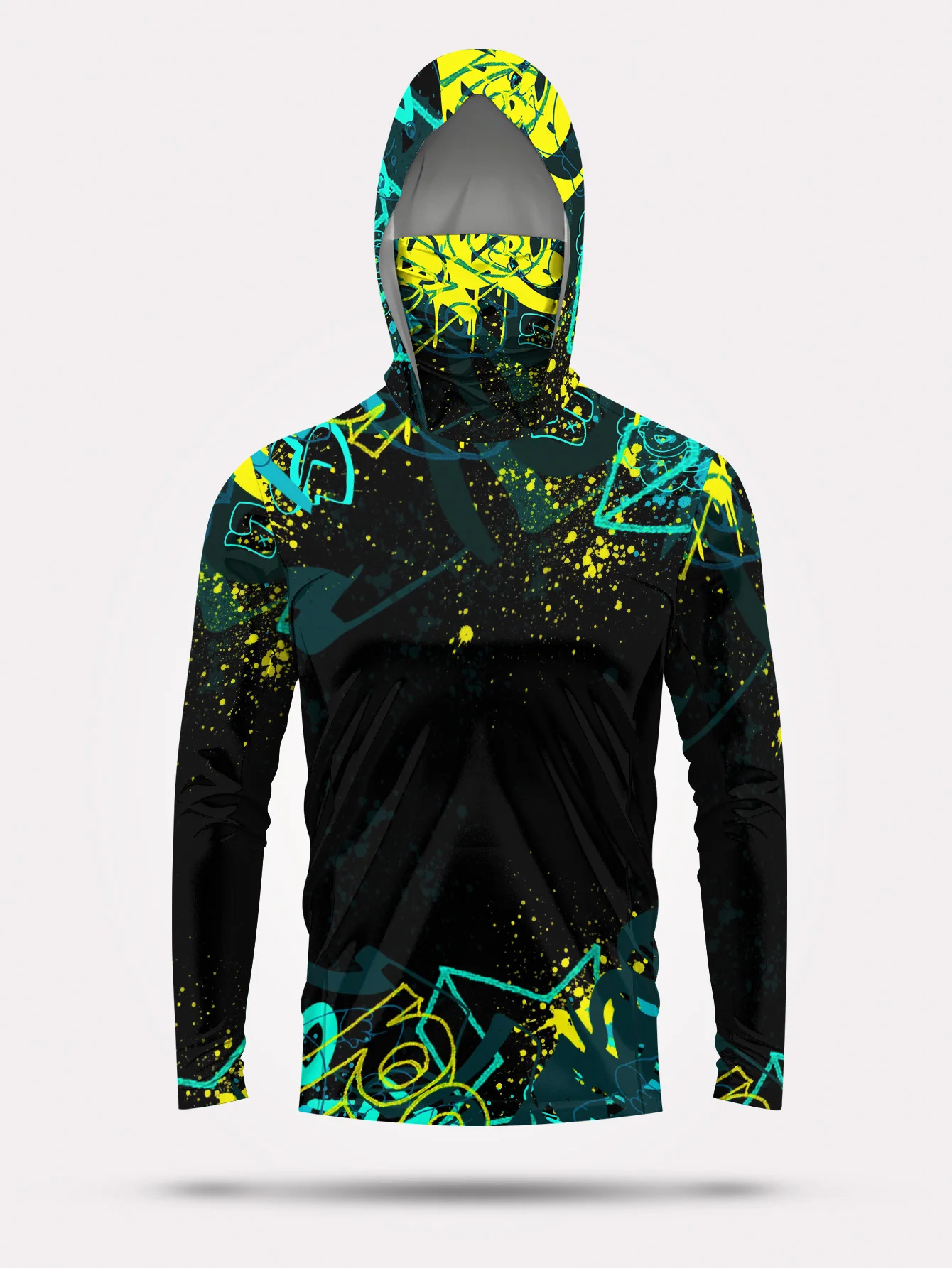 Sudadera con capucha para pesc - Fishing Mask Sun Protection reseña y precio