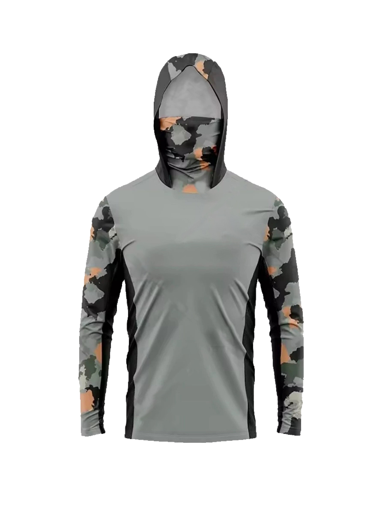 Reef Ocean Camo - Camisa con c - Fishing Mask Sun Protection reseña y precio