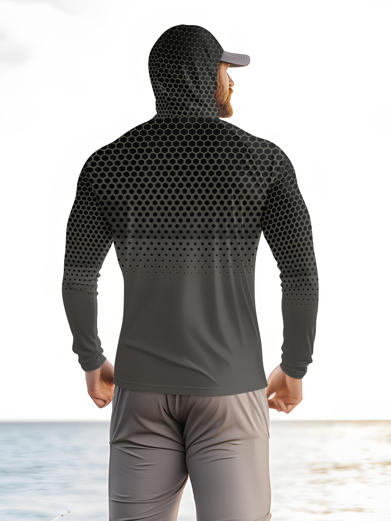 Sudadera de Pesca para Hombre  - Fishing Mask Sun Protection reseña y precio