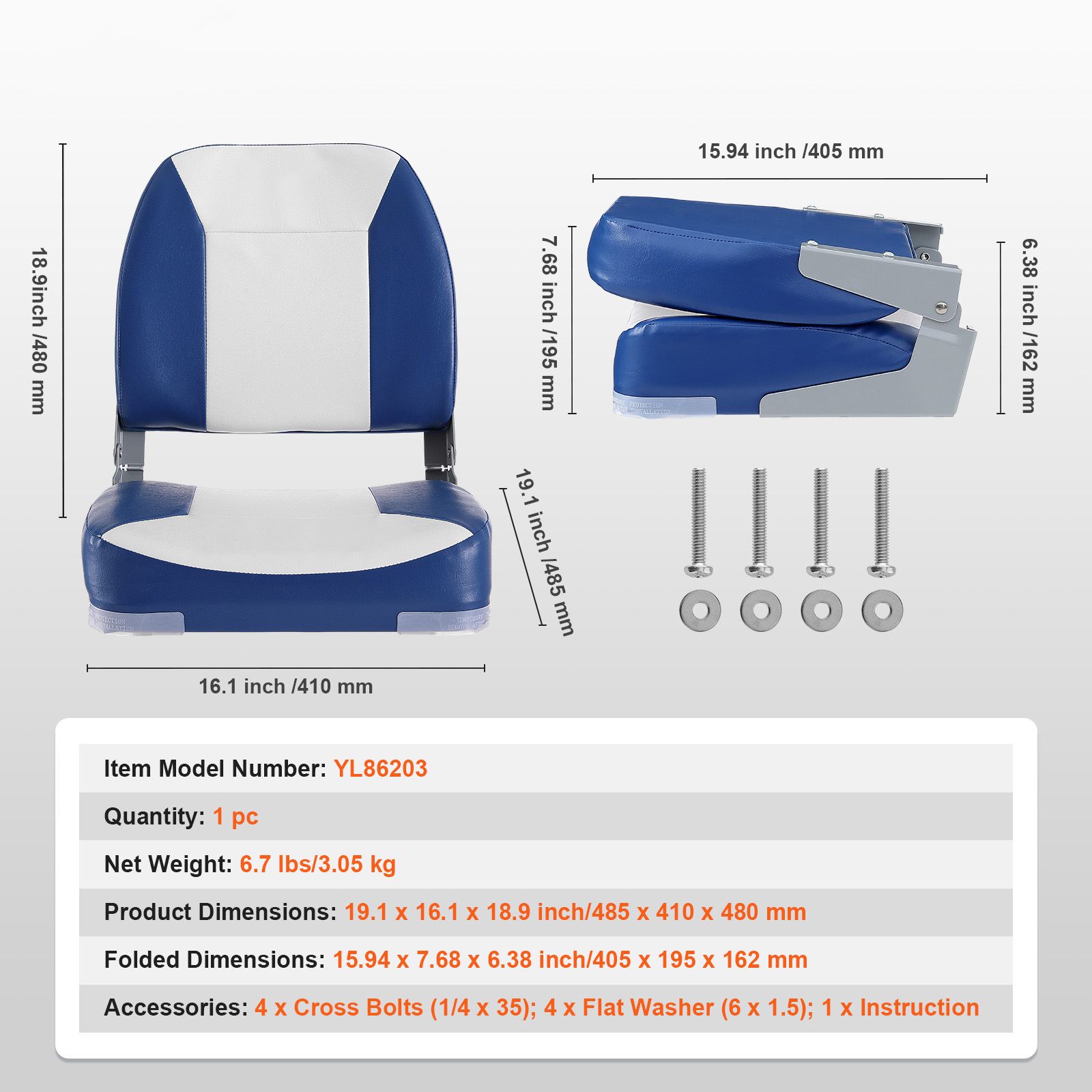 Paquete de 2 asientos plegable - Fishing Backpack reseña y precio
