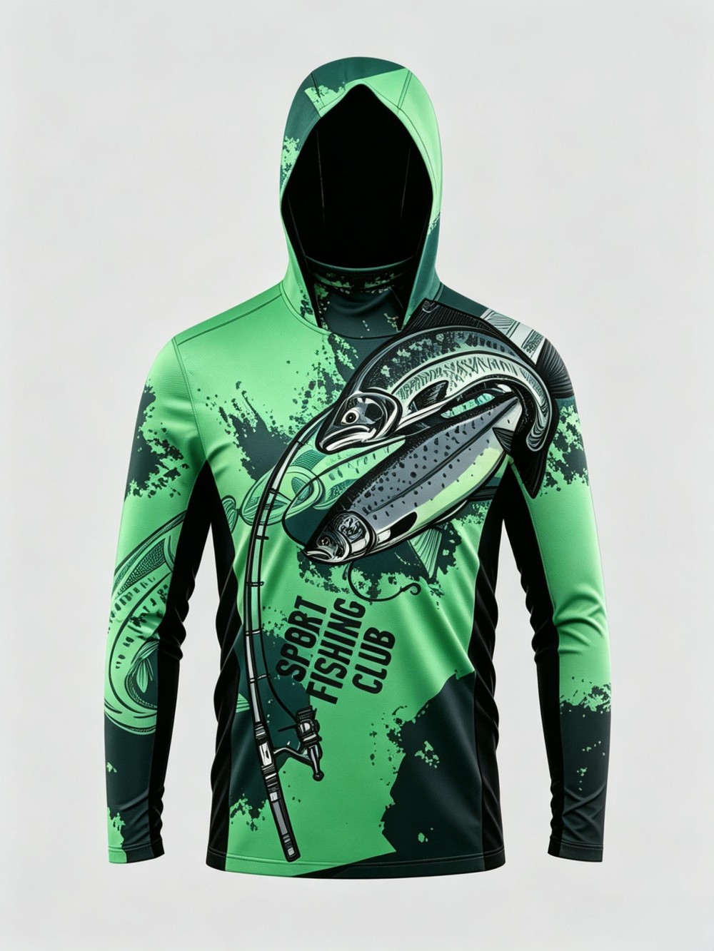 Sudadera de Pesca con Capucha  - Fishing Mask Sun Protection reseña y precio