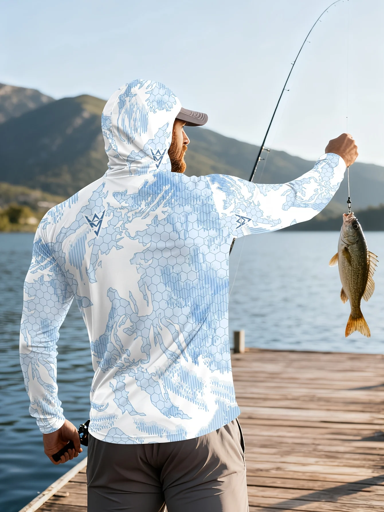 Camisa de Pesca Resistente a l - Fishing Mask Sun Protection reseña y precio